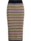 Essentiel Antwerp Himpact midi skirt - Green