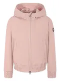 Colmar Kids logo-patch hooded jacket - Pink