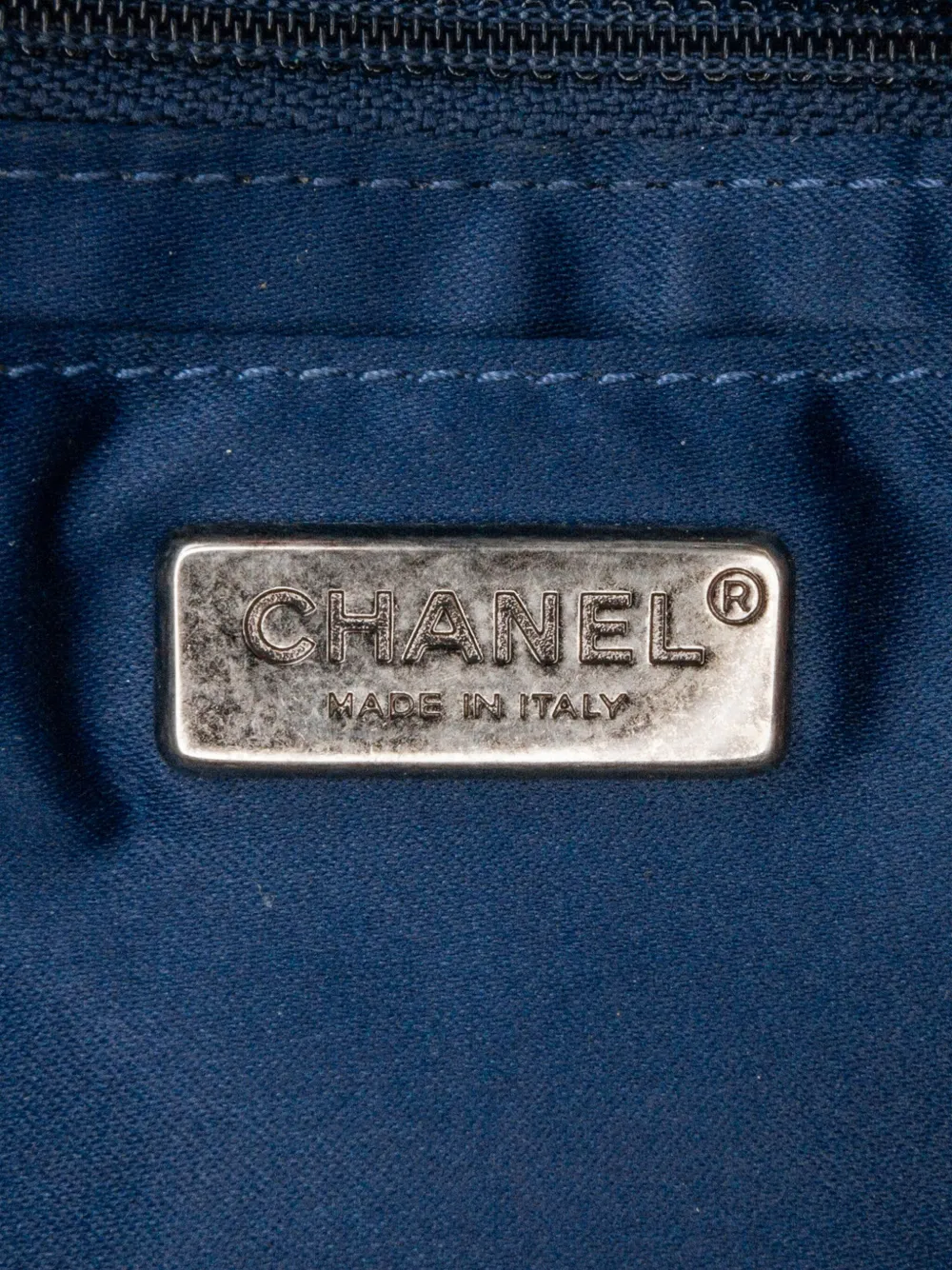 Pre-owned Chanel 2016-2017 Paris Cuba Medium Sequin Coco Cuba Single Flap Shoulder Bag In Blue