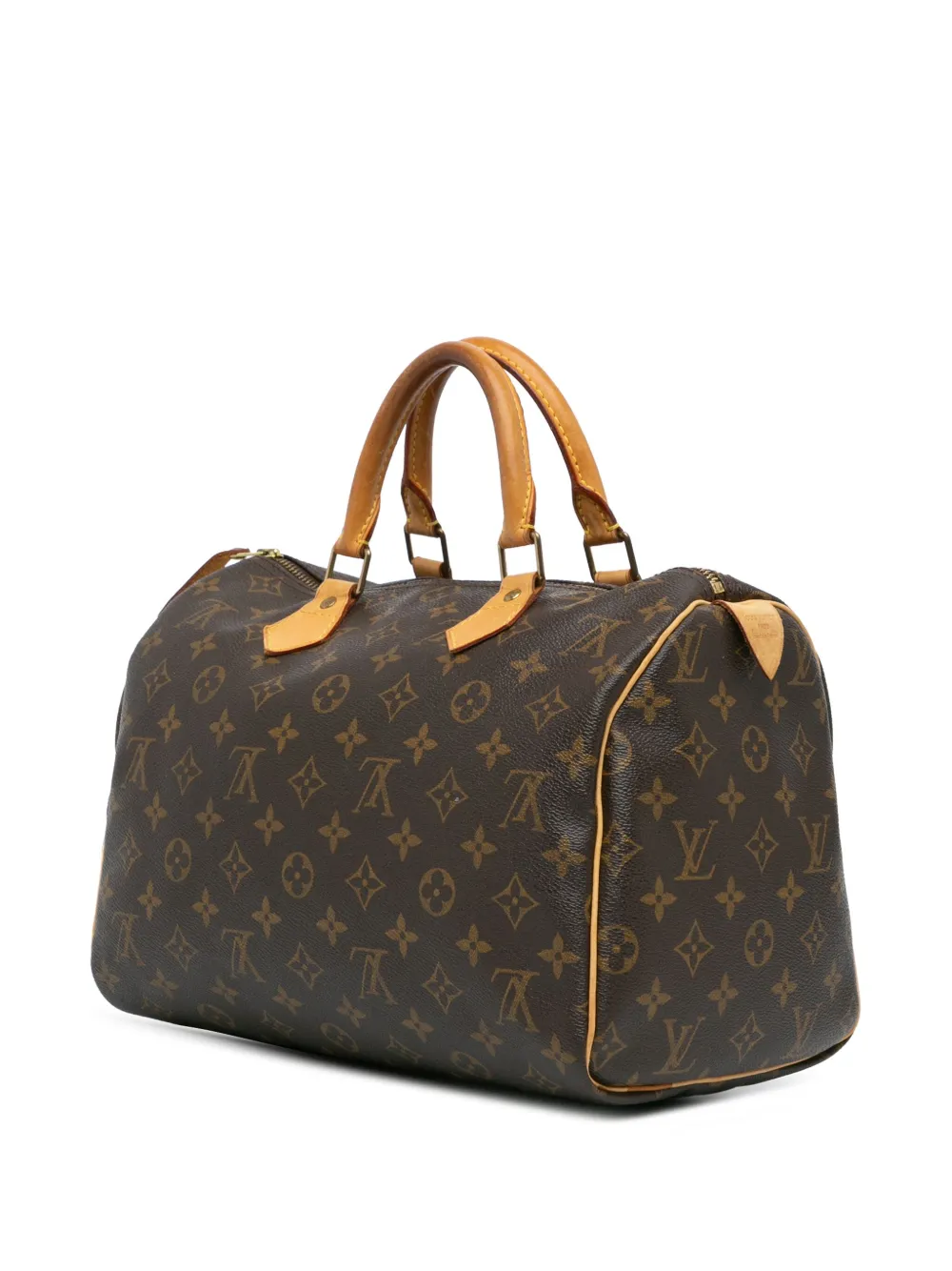 Louis Vuitton Pre-Owned 2009 Speedy 30 Boston tas met monogram - Bruin