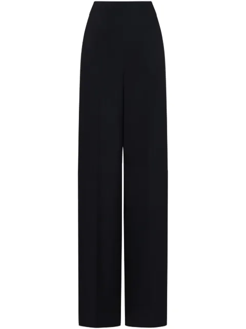 Emporio Armani pantalon droit à taille haute