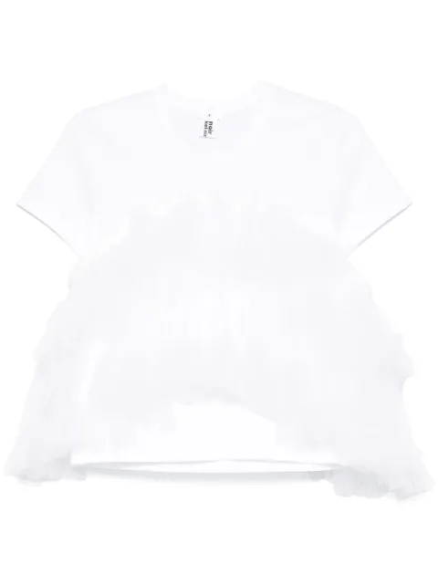 Noir Kei Ninomiya ruffled T-shirt