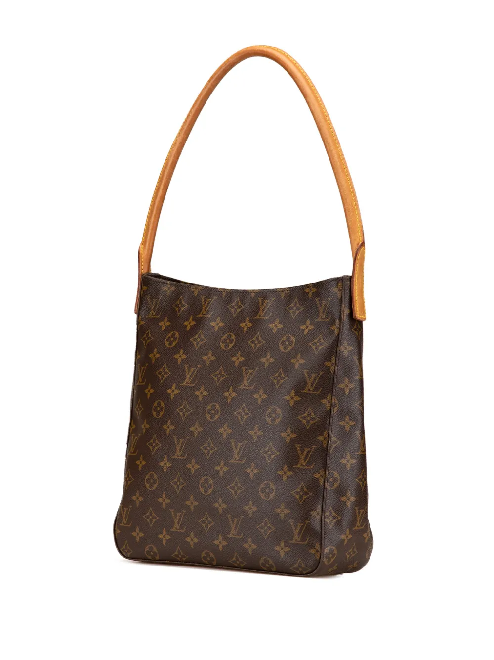 Louis Vuitton Pre-Owned 2001 Looping MM schoudertas met monogram - Bruin