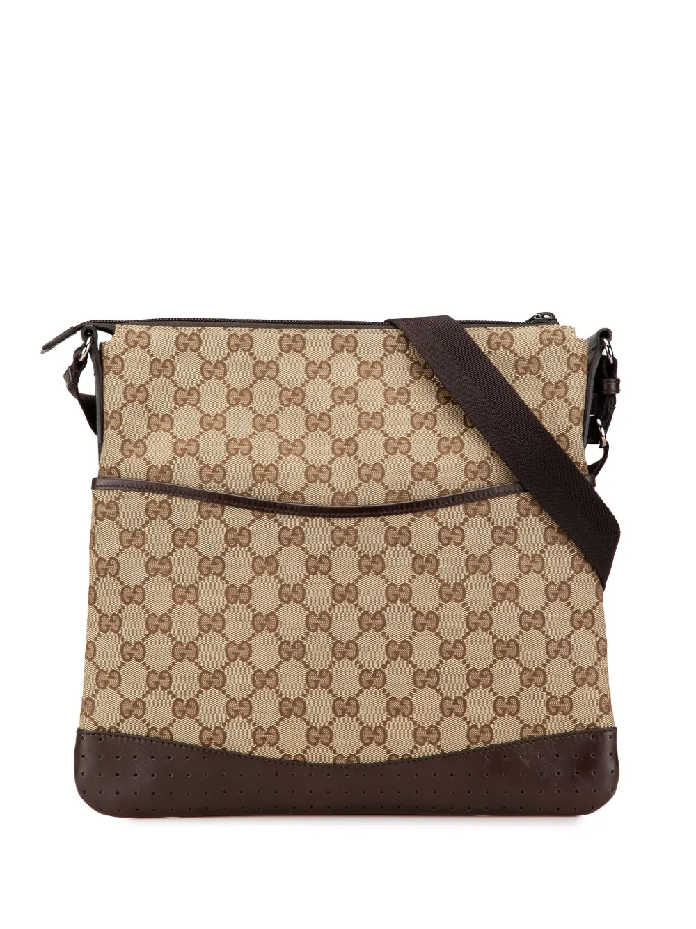 Gucci Pre-Owned 2000-2015 GG Canvas crossbody bag - Braun