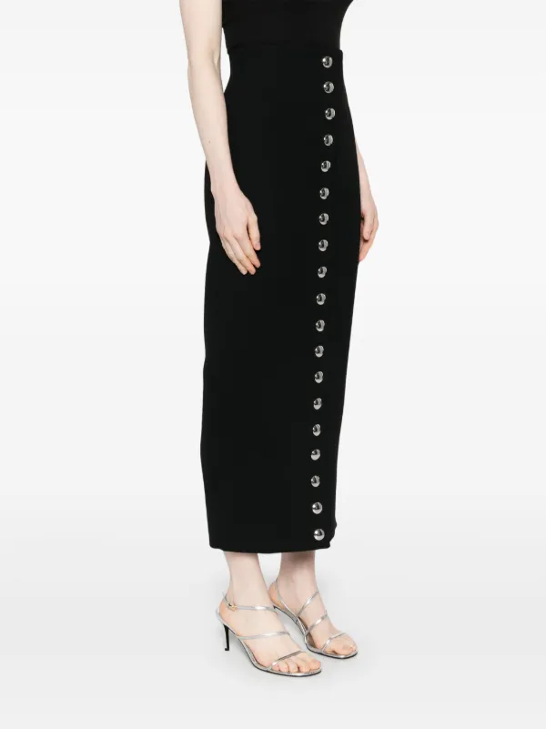 【送料無料】KHAITE BRYNLEEロングスカート Brynlee Skirt in Black – KHAITE