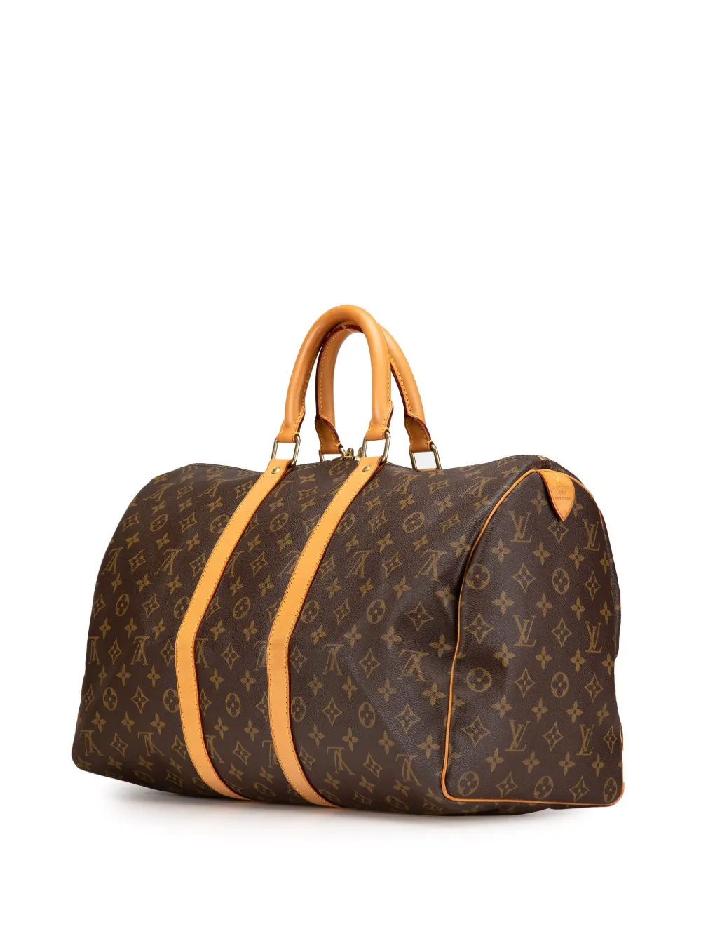 Louis Vuitton Pre-Owned 2002 Keepall 45 reistas met monogram - Bruin