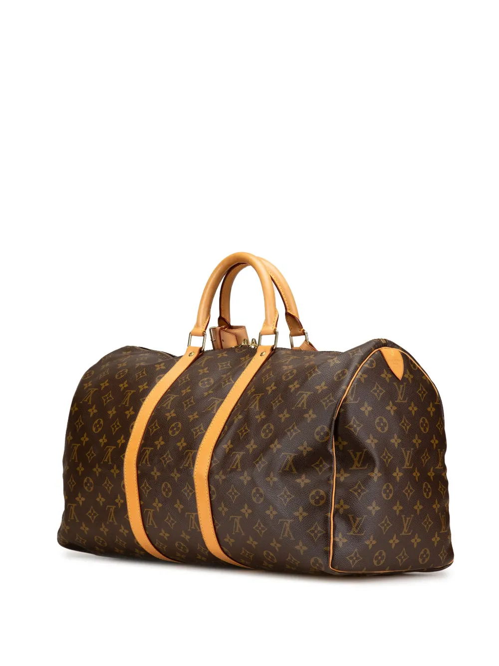 Louis Vuitton Pre-Owned 1998 Monogram Keepall 50 reistas - Bruin