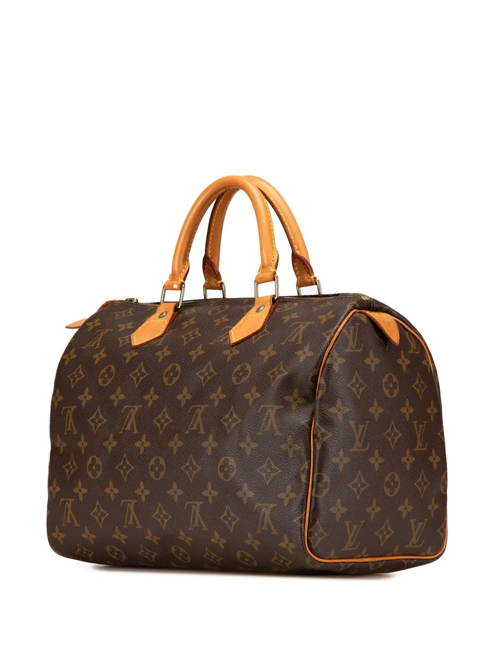 Louis Vuitton Pre-Owned 1993 Speedy 30 Boston tas met monogram - Bruin