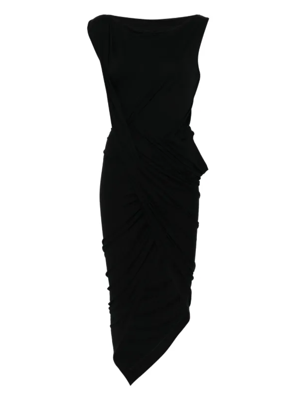Vivienne Westwood 2000's Asymmetric Mini Dress - Black