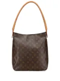 Louis Vuitton Pre-Owned 2001 Monogram Looping GM shoulder bag - Brown