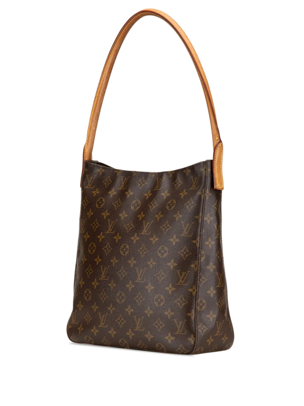 Louis Vuitton Pre-Owned 2001 Looping MM schoudertas met monogram - Bruin