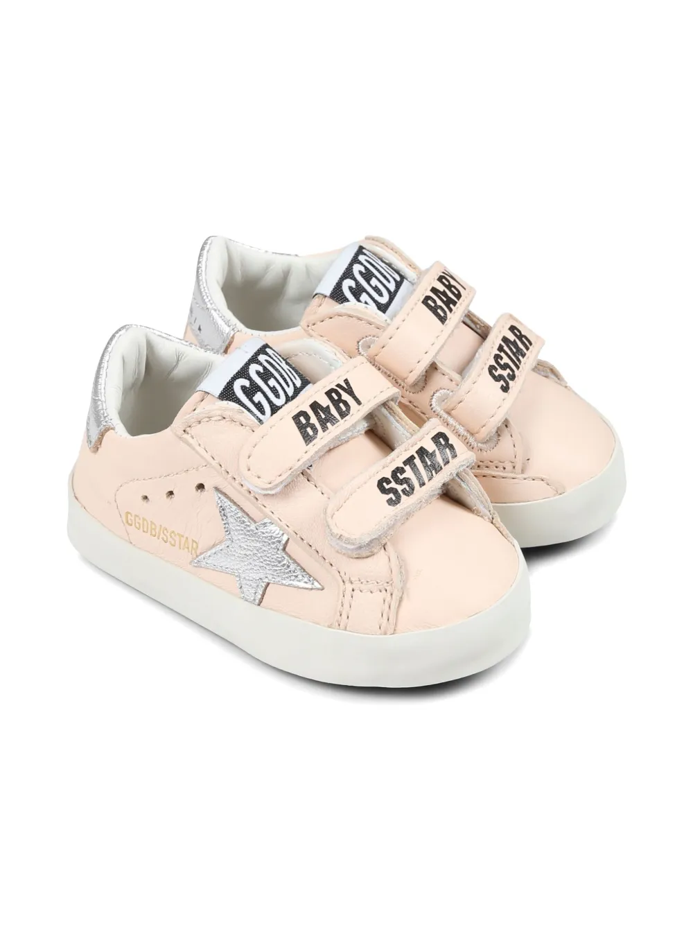 Golden Goose Kids School sneakers Pink