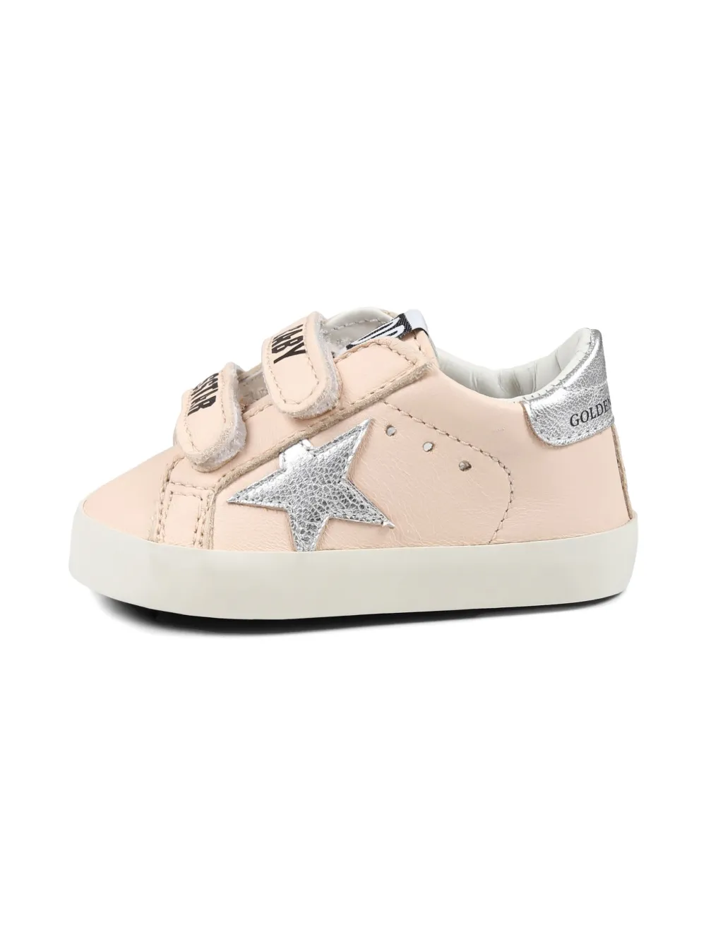 Golden Goose Kids School sneakers Pink