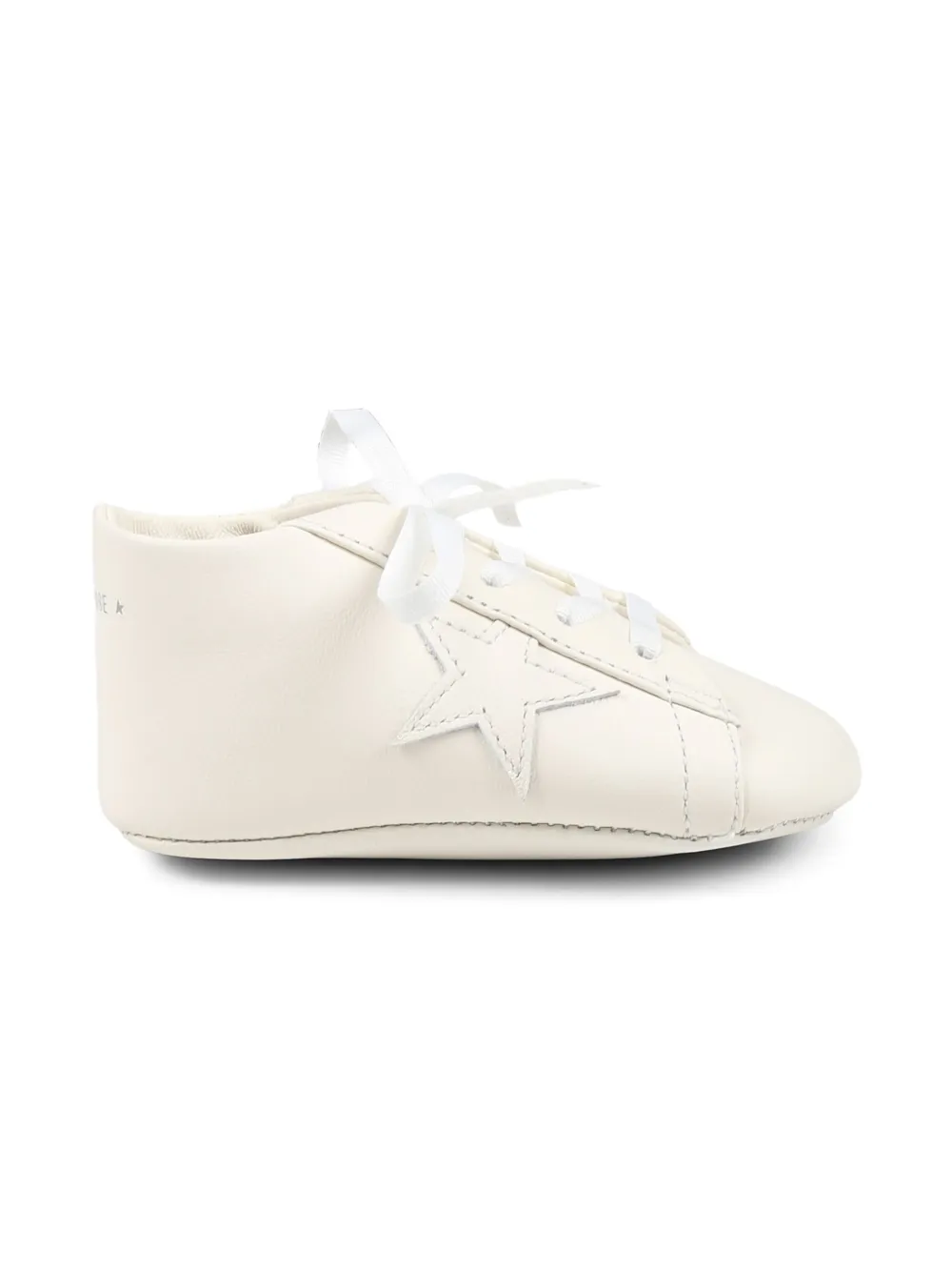 Golden Goose Kids Leren slofjes Beige