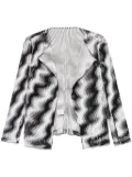 Issey Miyake sway-pleats jacket - White
