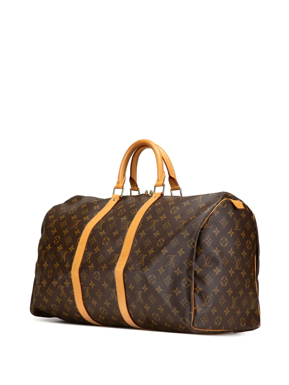 Louis Vuitton Pre-Owned 1998 Monogram Keepall 50 reistas - Bruin