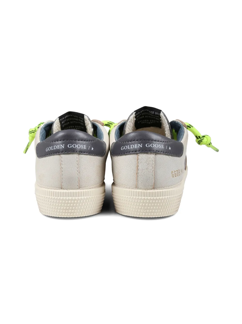 Golden Goose Kids leather sneakers Blue