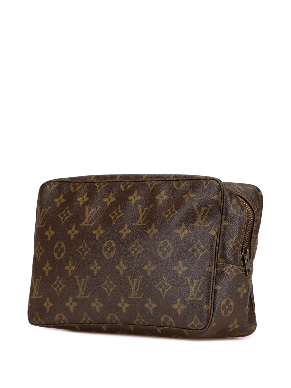 Louis Vuitton Pre-Owned 1980s Trousse Toilette 28 clutch met monogram - Bruin