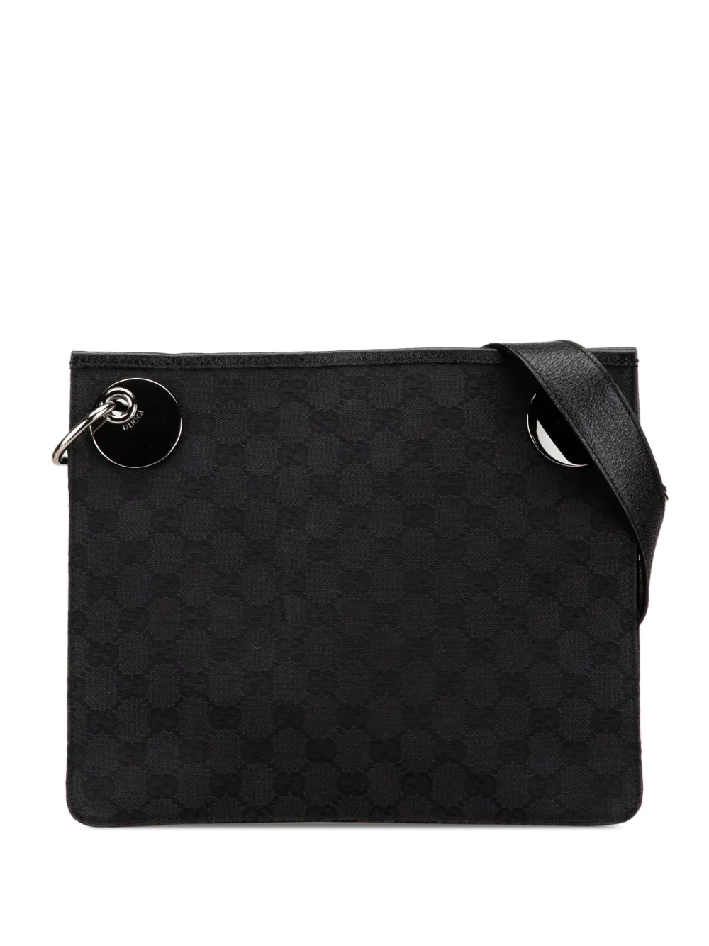 Gucci Pre-Owned 2000-2015 GG Canvas Eclipse crossbody bag - Nero