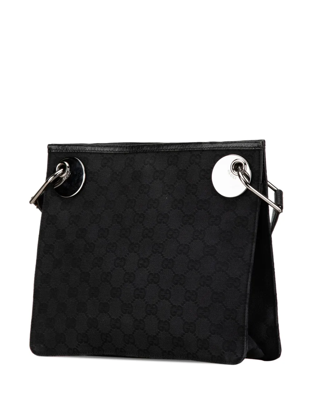 Gucci Pre-Owned 2000-2015 GG Canvas Eclipse crossbodytas - Zwart