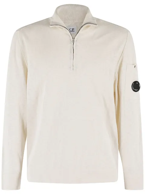C.P. Company Kids sudadera con cuello de playera tipo polo