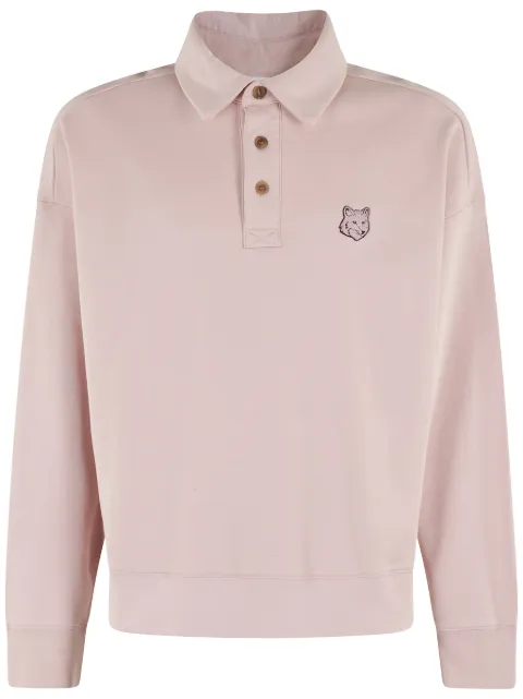 Maison Kitsuné long-sleeve polo shirt 
