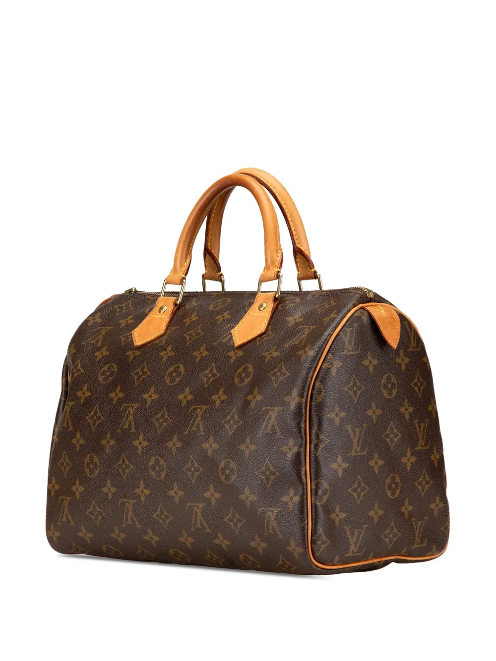 Louis Vuitton Pre-Owned 2000 Speedy 30 Boston tas met monogram - Bruin