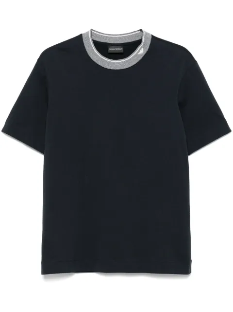 Emporio Armani stripe-detailed T-shirt