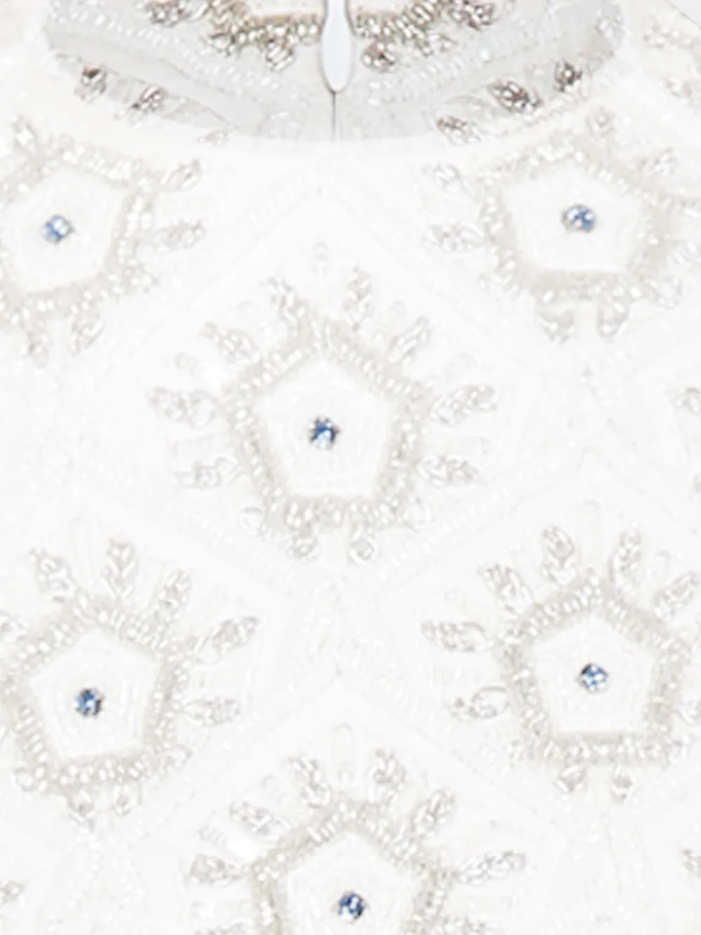 LÀTARA EMBROIDERED SILK DRESS