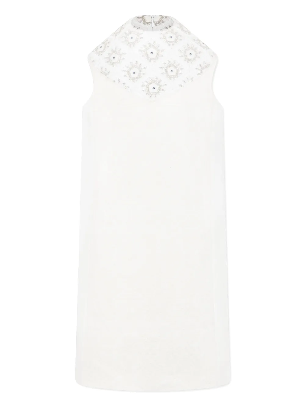 LÀTARA EMBROIDERED SILK DRESS