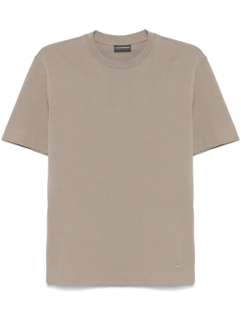 Emporio Armani waves-jacquard T-shirt