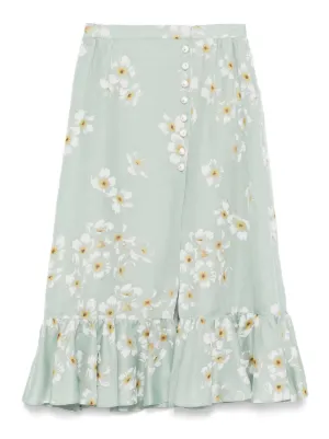 VALENTINO ホワイトツイードスカート 新品