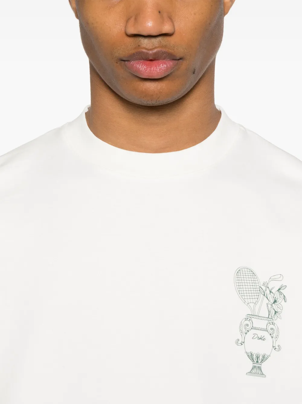 Drôle De Monsieur Le T-shirt Médicis Sport top Beige
