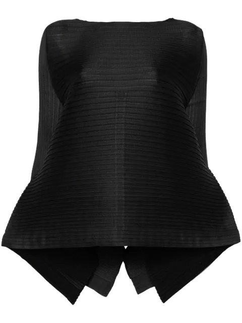 Issey Miyake plissé top