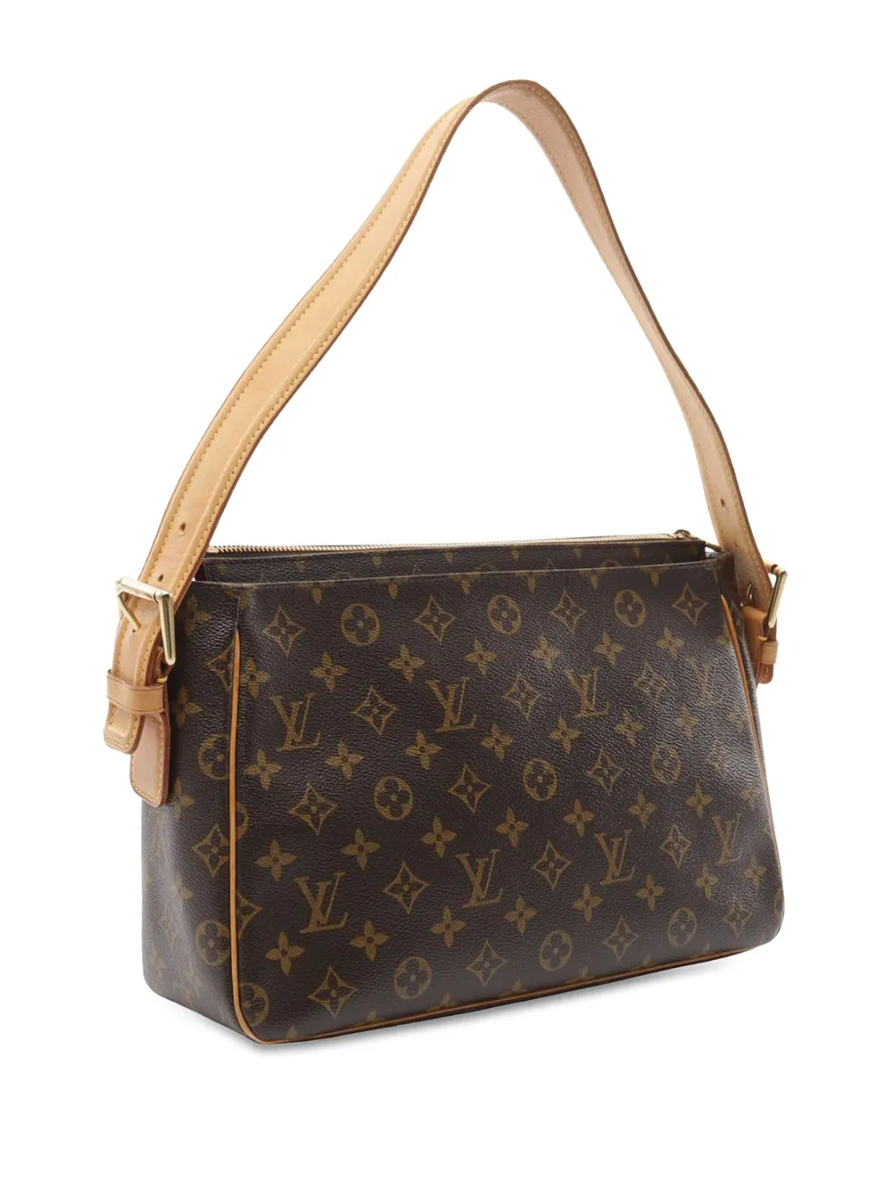 Louis Vuitton Pre-Owned 2004 Monogram Viva Cite MM schoudertas - Bruin