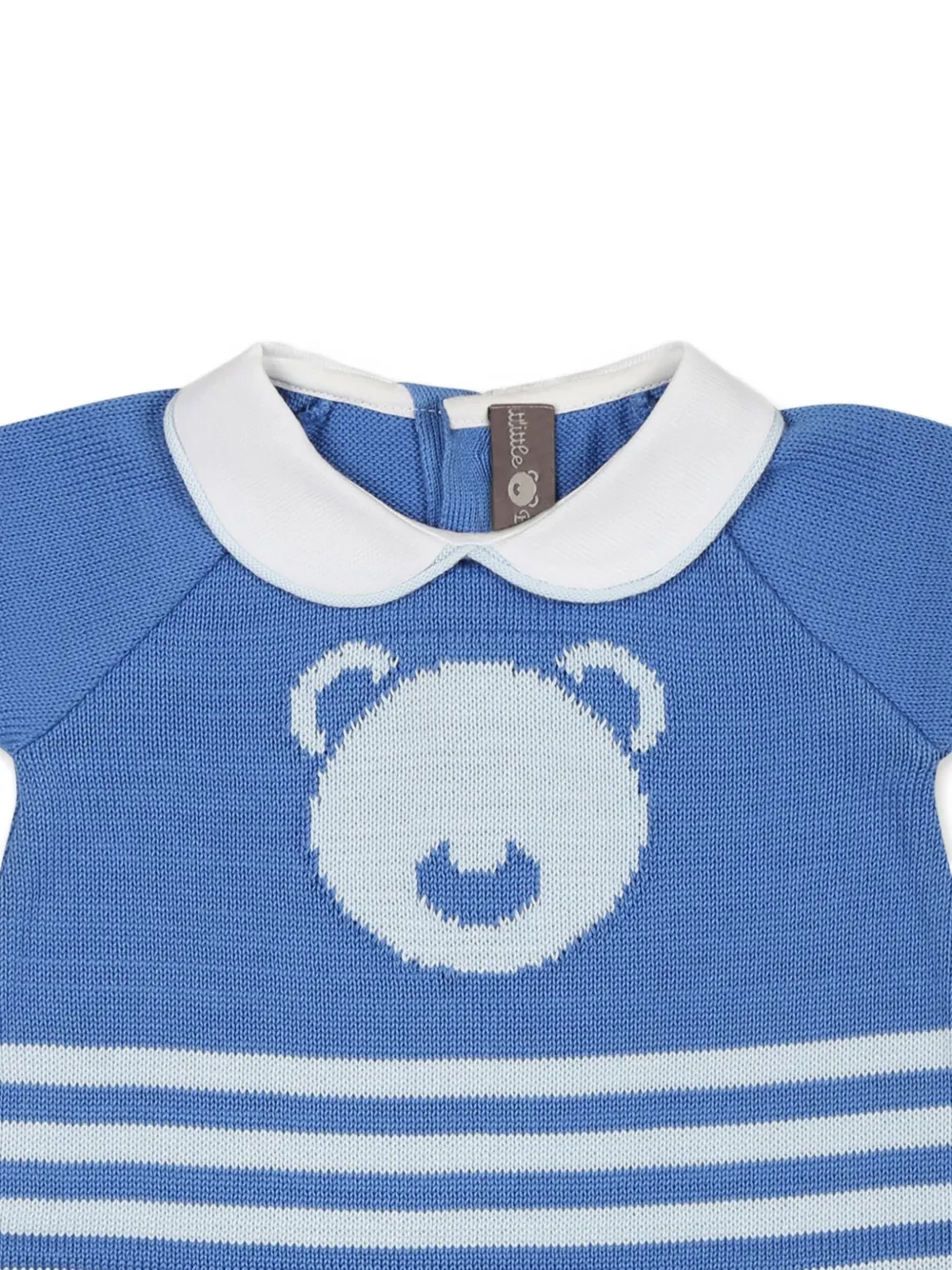 Little Bear Katoenen romper Blauw