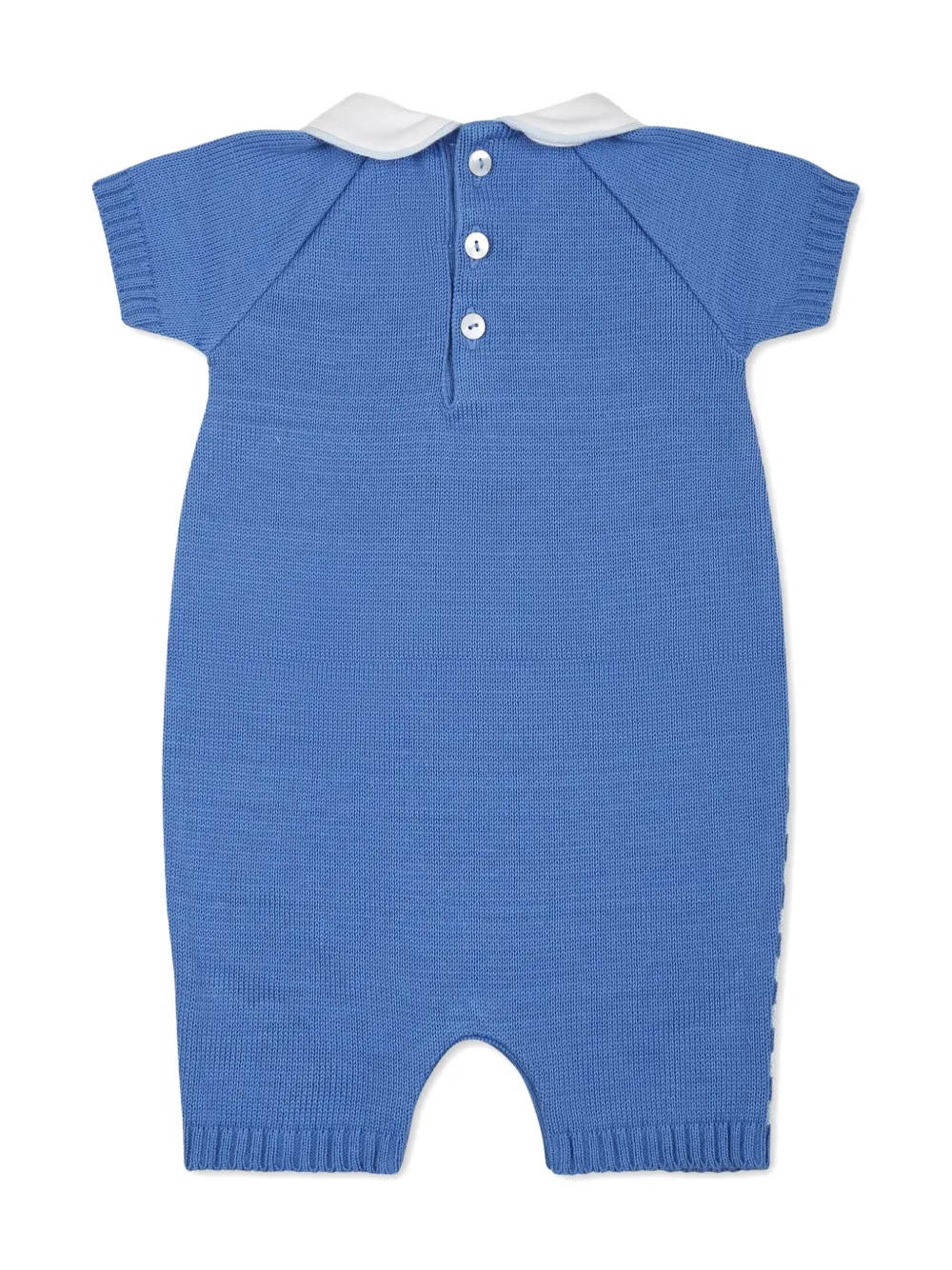 Little Bear cotton romper - Blauw