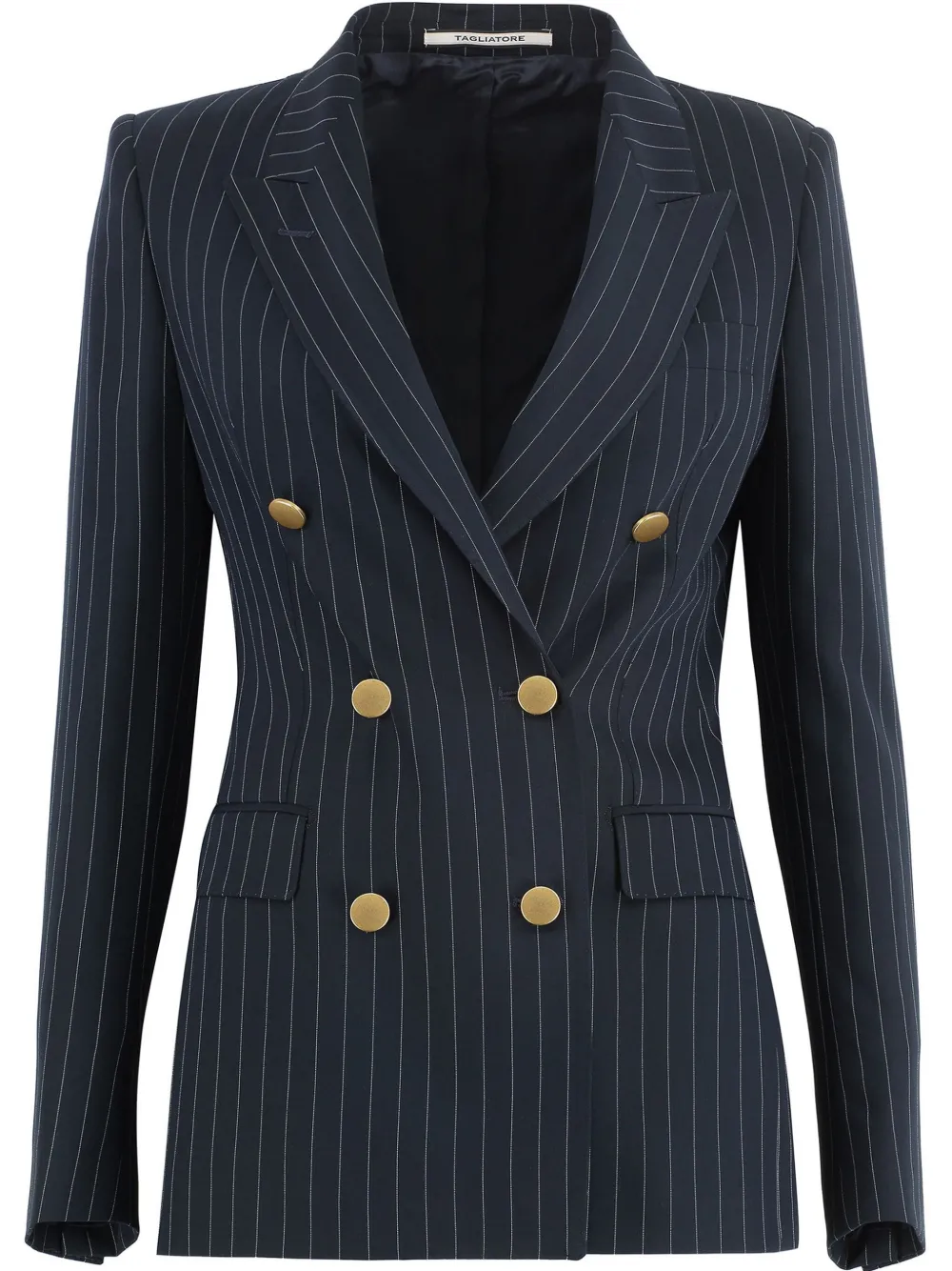 Tagliatore Blazer met dubbele rij knopen Blauw