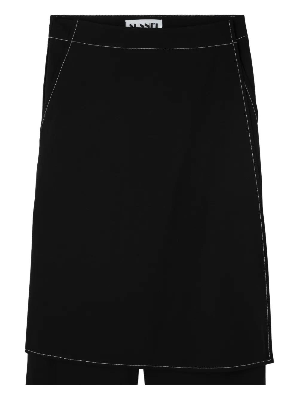 Sunnei Gelaagde broek Zwart