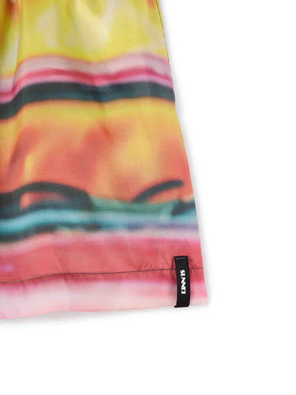 Sunnei Shorts met abstracte print - Roze