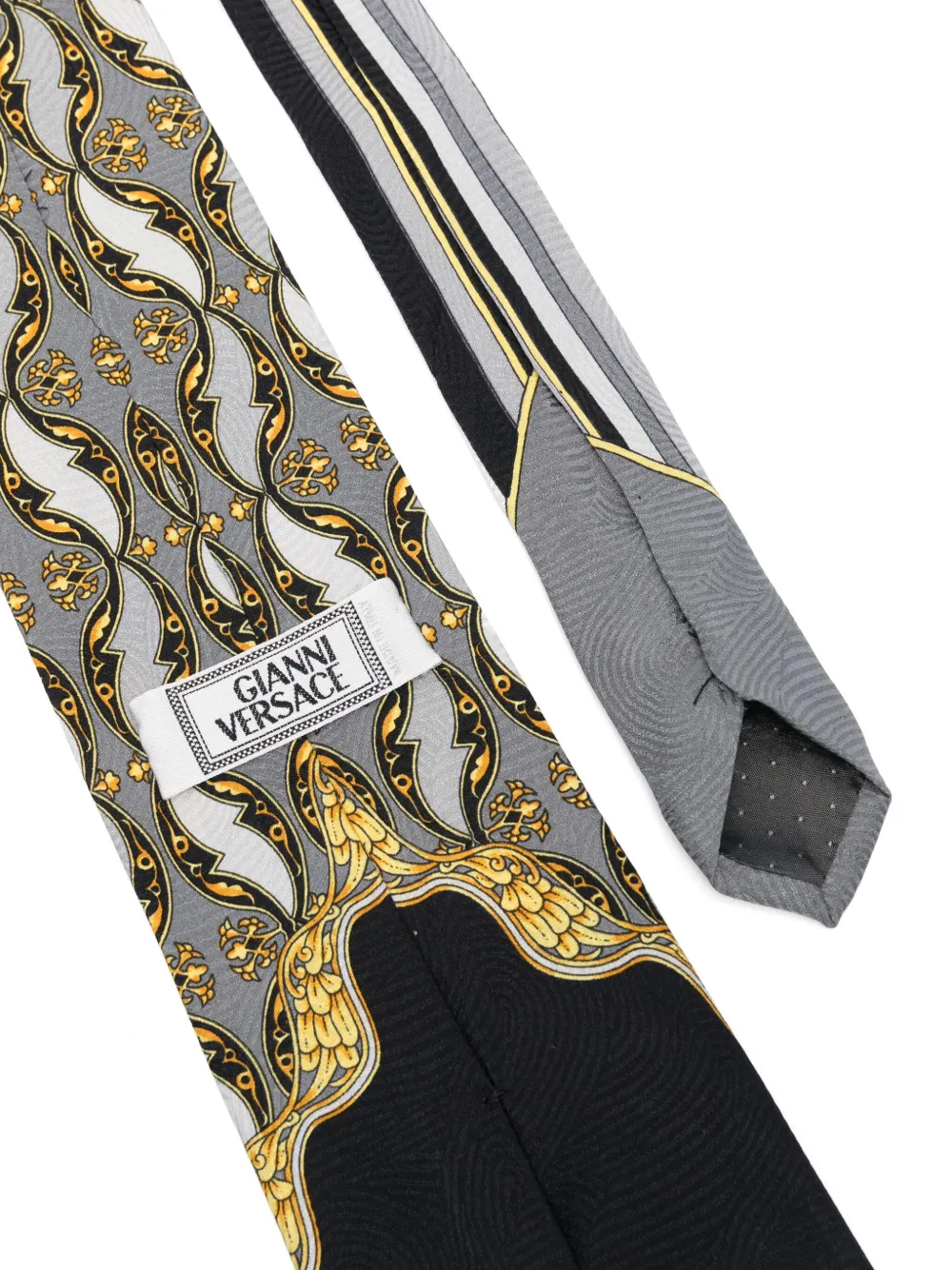 Versace Pre-Owned corbata de seda 1990 | Image 2