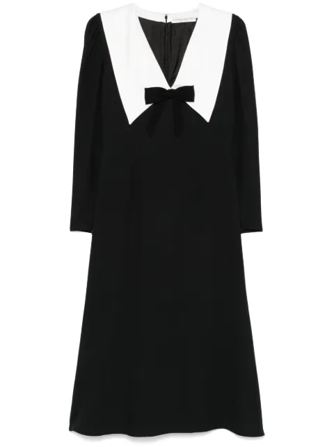 Alessandra Rich crepe midi dress FABX4029F4504 - 0