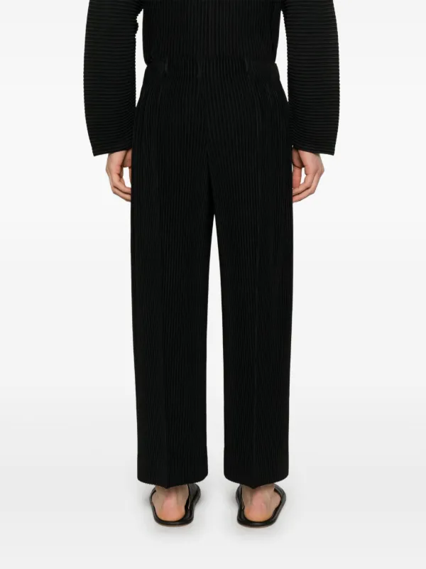 ISSEY MIYAKE プリーツパンツ ブラック Homme Plissé Issey Miyake プリーツ パンツ | ブラック