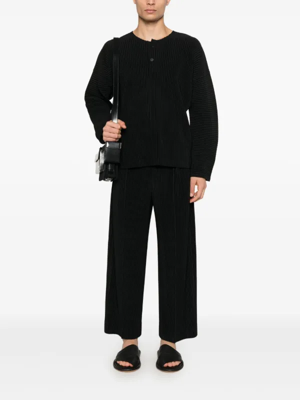 プリーツパンツ(HOMME PLISSE) Homme Plissé Issey Miyake プリーツ パンツ | ブラック