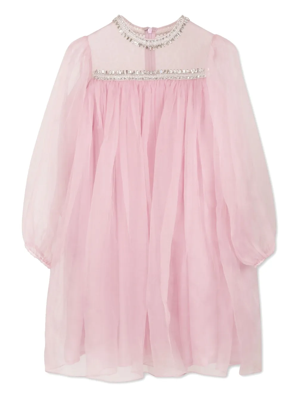 LàTaRa robe en soie à sequins | rose | Image 1
