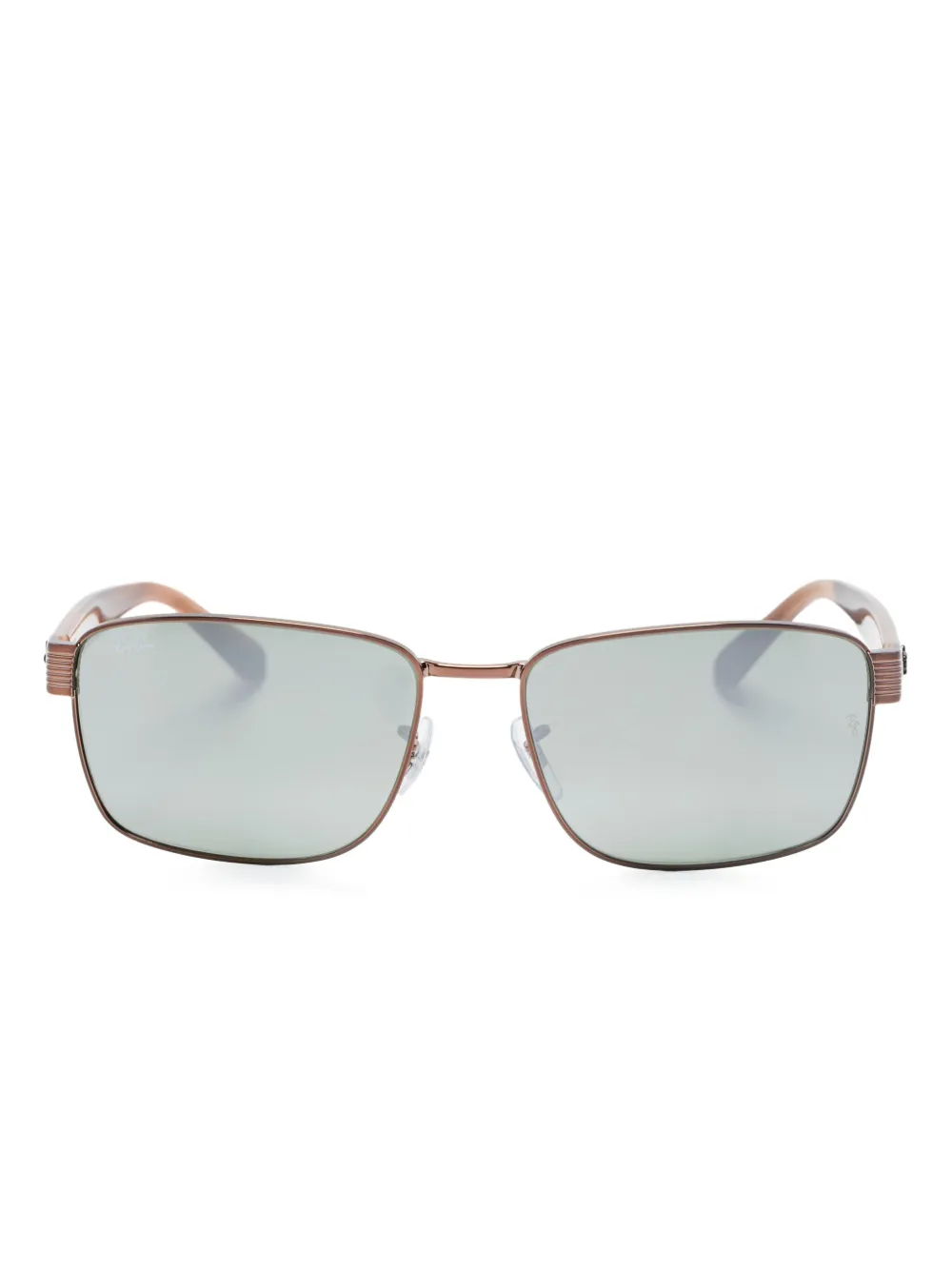 Ray-Ban rectangle-frame sunglasses | Brown | Image 1