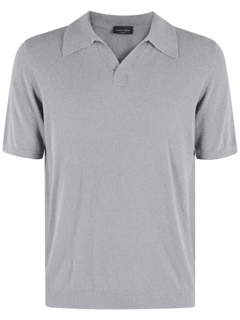 Roberto Collina cotton-blend polo shirt