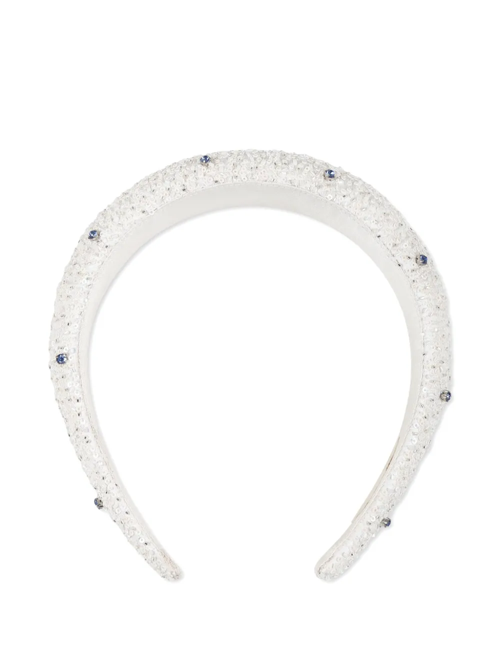 LàTaRa sequinned headband | White | Image 1