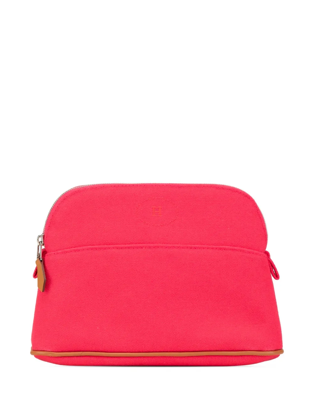 Hermès Pre-Owned 2015-2024 トワル ボリード トゥルース ドゥ ヴォワヤージュ PM ポーチ - ピンク Hermès Pre-Owned 2015-2024 トワル ボリード トゥルース ドゥ ヴォワヤージュ PM ポーチ - ピンク