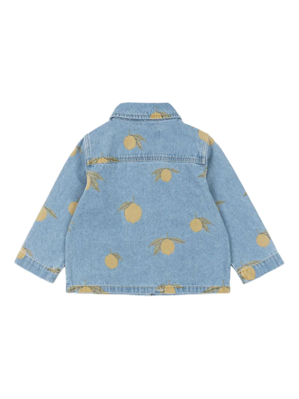 Konges Sløjd lemon-print jacket | Boys Denim Jackets | Image 2